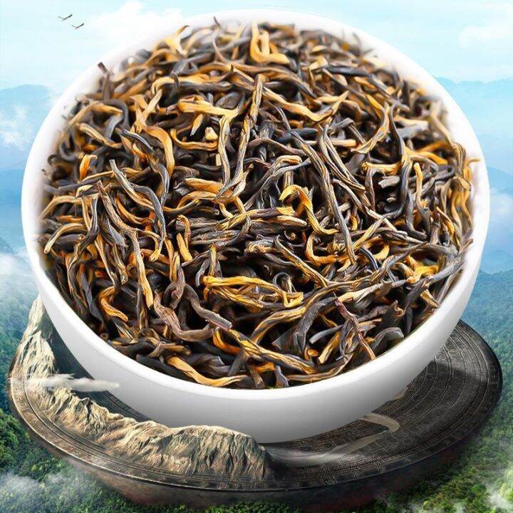 zhongmin-fengzhou-new-tea-wuyishan-jinjunmei-black-super-authentic-gift-box-packed-luzhou-flavored-stomach-nourishing-bulk