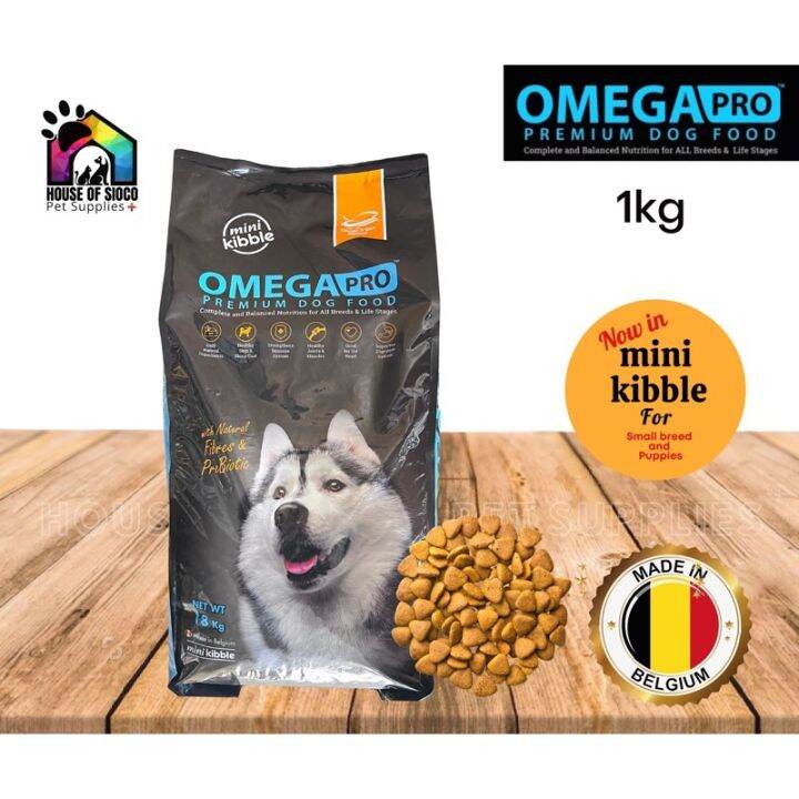 odosdo Omega Pro Premium Dry Dog Food (Mini Kibbles ) 1kg Lazada PH