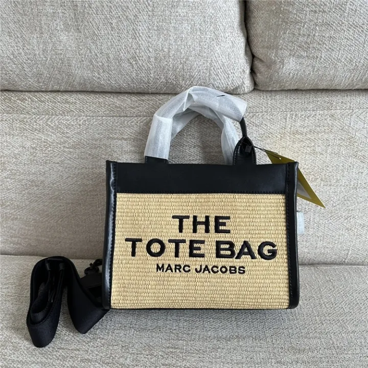 marc-jacobs-กระเป๋าโท้ท-ลายนูน-ขนาดเล็ก-สําหรับผู้หญิง