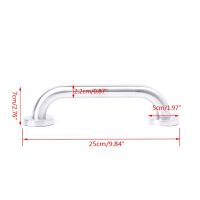 25cm Bathroom Shower Tub Handrail Stainless Steel Safety Toilet Support Rail Grab Bar Handle