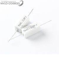 ☬✤㍿ 10pcs 5W 5 Cement Resistor Power Resistance 0.1 10K 0.1R 0.5R 1R 10R 100R 0.22 0.33 0.5 1 2 5 8 10 15 20 25 30 100 1K 10K ohm