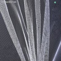 ◑ 1 Meter Reinforced Coarse Net Hard Net Six Corners Mesh Fabric for Wedding Dress Baby Skirt Accessories Mesh Fabric