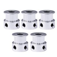 ；‘。、’ GT2 20Teeth 16 Teeth 20 Teeth Bore 5Mm/8Mm Timing Alumium Pulley Fit For GT2-6Mm Open Timing Belt For 3D Printer