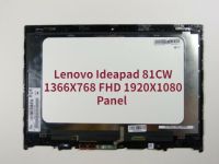 แล็ปท็อป LED LCD จอแก้วดิจิตอลสัมผัสสำหรับ Lenovo Ideapad 81CW HD 1366X768 FHD อะไหล่จอแสดงผลแผง1920X1080