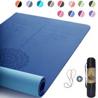 ▥ Tpe Yoga Double Layer Non-slip Mat Sports Fitness Non-slip Mat - Tpe Yoga Mat - Aliexpress