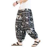 卍♕¤  Thai elephant trunks of mens travel to wear clothes take a beach knickers Burma xishuangbanna dai clothing pants