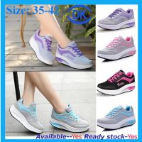 (DNK)Lady thick bottom sports sneaker casual women rocking shoes increasing height fitness shoes muffin 8391