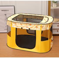 ❐✖☢ Fold the puppy tents dogs cat cage fence litter pet supplies kitten delivery room