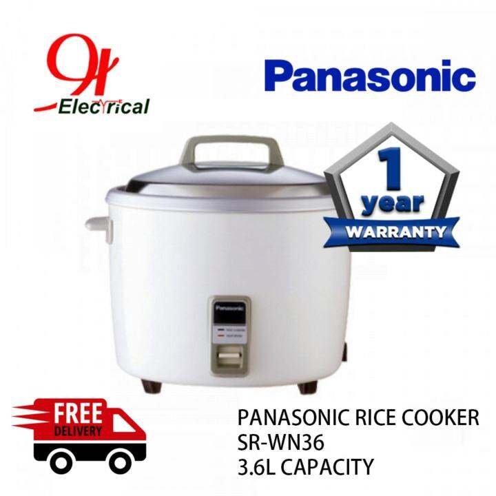Panasonic Rice Cooker 3.6L SRWN36 Lazada