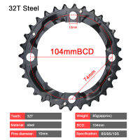 บน cw】 MTB จักรยานโซ่แหวน chainring สำหรับ Shimano SRAM สากล crankset 22ครั้ง24ครั้ง26ครั้ง32ครั้ง33638ครั้ง42ครั้ง44ครั้ง104BCD 64BCD จักรยาน chainwheelhot