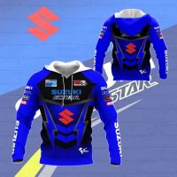 2023 NEW 3d All Printing Suzuki Ecstar Vth-hl Shirts Ver1 (vivid Blue) fashion