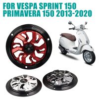 สำหรับ Vespa Sprint150 Primavera150วิ่ง Primavera 150เครื่องยนต์รถจักรยานยนต์ฝาครอบพัดลมป้องกันหม้อน้ำยามตะแกรงตกแต่งหมวก