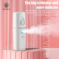 Mini Nano Mist Sprayer Cooler Facial Steamer Humidifier USB Rechargeable Face Moisturizing Nebulizer Beauty Skin Care Tools