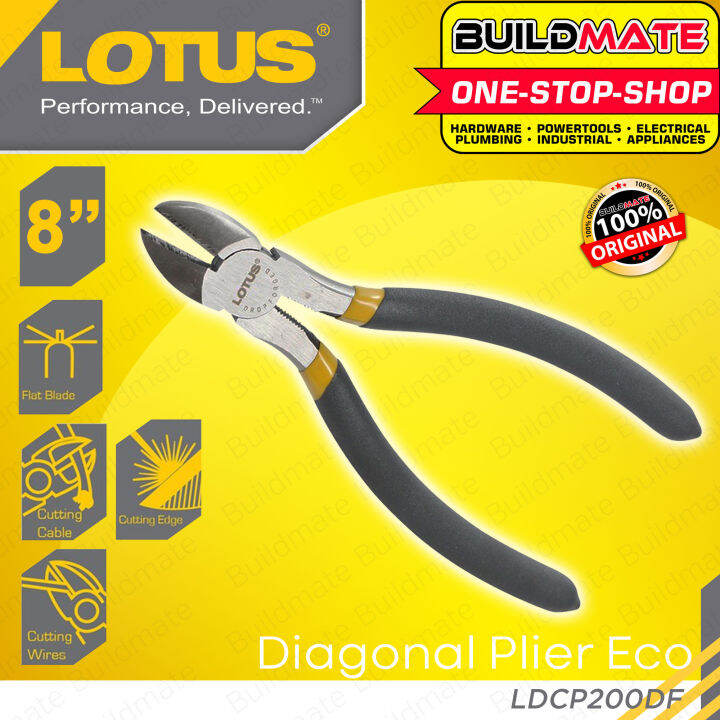LOTUS Diagonal Plier 8" Inch / 200mm Side Cutter Wire Cutters Cutting