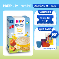 FREESHIP Bột sữa chuối đào HiPP 250g - Giới hạn 5 sản phẩm khách hàng thumbnail