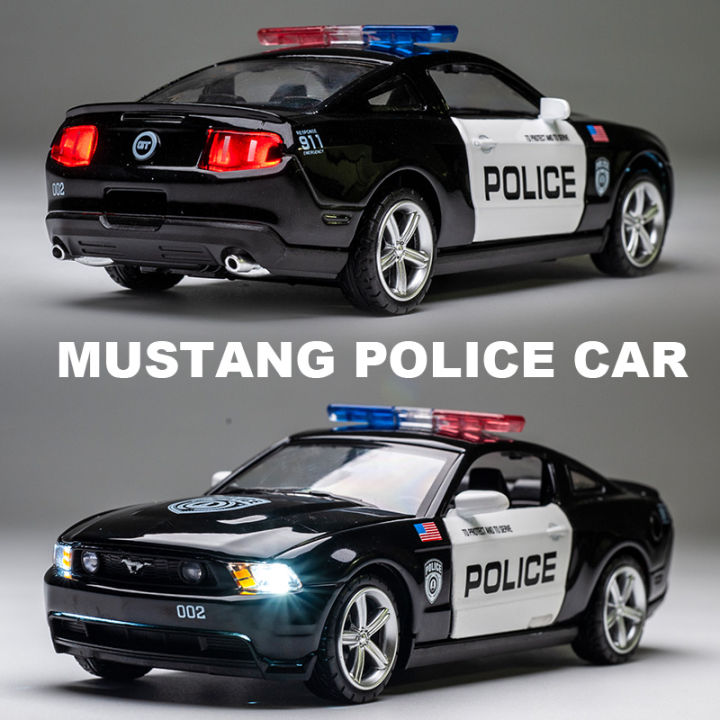 1-32ล้อแม็กรถยนต์2006ฟอร์ดเชลบี้มัสแตง-gt350ตำรวจรุ่น911ล้อแม็กรถของเล่นรุ่น-d-iecast-โลหะยานพาหนะรุ่นรถยนต์ของเล่นสำหรับ