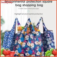 Big Size Large Tote ECO Reusable Polyester Shoulder Womens Handbags Folding Shopping luggage