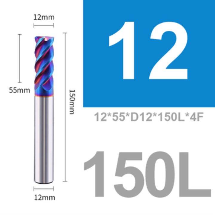 dt-hot-1pc-hrc65-4-flutes-carbide-end-milling-cutter-tungsten-endmill-fraise-machine-bit-for-metal-cutting-mill