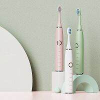 HOKDS Sonic Electric Toothbrushes For Adults Kids Smart Timer Rechargeable Whitening IPX7 Waterproof 5 Brush Head