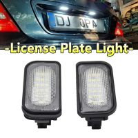 2Pcs For Mercedes Benz C-class W203 R230 W209 C209 A209 SL CLK Class Chrysler Crossfire LED License Number Plate Light Lamp