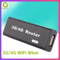 【ราคาถูกสุด】แบบพกพา 3G/4G WiFi ดับเบิลยูแลนด์ Hotspot 150 Mbps RJ45 เราเตอร์ไร้สาย USB