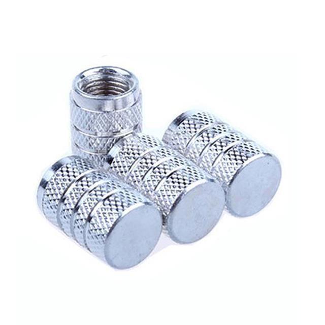 4pcs-knurling-style-tire-valve-cap-aluminum-silver-car-tire-valve-stems-cap-tire-wheel-stem-air-valve-cap-tire-valve-caps