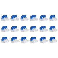 【CW】 18 Pack Electrical IDC 314 BOX Pigtail 3 Wire Connectors for 22 14 AWG Cables Robotic Lawn Mowers