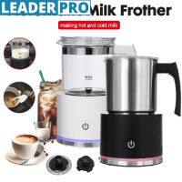 600W Large Capacity Electric Milk Frother LED Electric Milk Frother Automatic Foam Maker for Hot and Cold Milk Foam Stainless