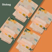 【DT】 hot  StoBag 100pcs Wholesale Plastic Packaging Ziplock Bag Cute Self-sealing Underwear Chothes Socks Pants Storage Reusable Pouches