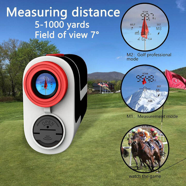 forgolf-golf-rangefinder-6x-magnification-range-finder-precision-pro-golf-nx7-pro-slope-laser-rangefinder-precise-distance-5-1000-y-super-long-distance-laser-rangefinder-for-golf-x6-new