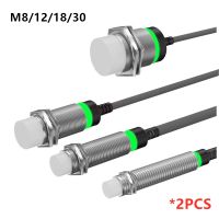 【YD】 2Pcs Distance M12 Proximity 3 Wires Sensor M18 M30 Metal Induction Inductive Supports Customizat