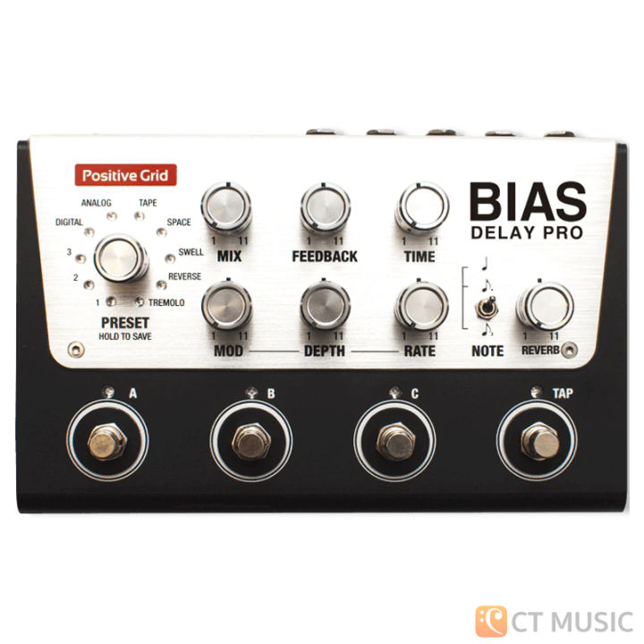 Positive Grid BIAS Delay Pro เอฟเฟคกีตาร์ | Lazada.co.th