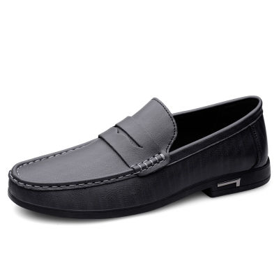 Fashion Men Casual Shoes Summer Classic Men Loafers Moccasins Genuine Leather Breathable Slip on Male Driving Shoes