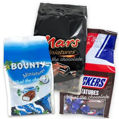 ช็อคโกแลตยอดฮิตห่อใหญ่ Mars,Snickers,Bounty (220g.)