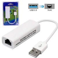 USB Ethernet Adapter 10/100Mbps Network Card USB A to Rj45 Lan Connector For Macbook PC Laptop Windows Wired Internet Cable