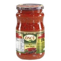 *?*Öncü Acı Biber Salçası 370 gr , Hot pepper paste ซอสพริกตุรกี  Turkey