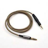 [G ใหม่] สำหรับ HDJ-S7 HDJ-X7 HDJ-X5 M50X M60X สายเคเบิลชุบเงิน3.5มม. เป็น2.5มม. สำหรับผู้บุกเบิกเทคนิคก้าเสียง