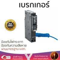 รุ่นขายดี เบรคเกอร์ งานไฟฟ้า SCHNEIDER ลูกย่อยเบรกเกอร์กันไฟดูด 1P 20A 6kA 30mA สีดำ ตัดไฟ ป้องกันไฟดูด ไฟรั่วอย่างมีประสิทธิภาพ รองรับมาตรฐาน มอก Circuit Breaker จัดส่งฟรี Kerry ทั่วประเทศ