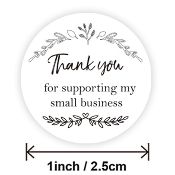 100-500pcs-white-thank-you-stickers-labels-seals-thank-you-for-supporting-my-small-business-stickers-round-kraft-labels-for-shop