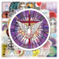 ❈✐◈ 10/50/100PCS Jesus Christians Religion Sayings Stickers for Scrapbooking Suitcase Laptop Luggage DIY Cool Graffiti Sticker Decal