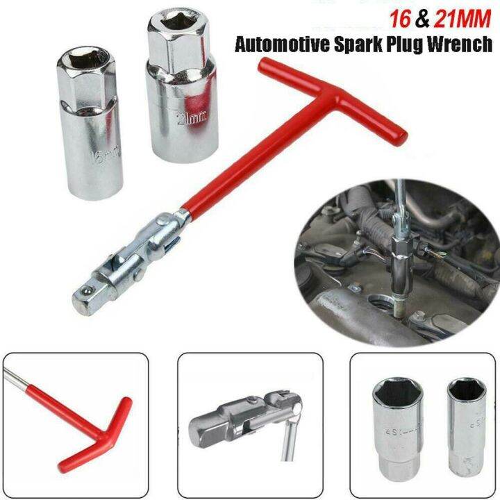 16mm And 21mm Spark Plug Sleeve 3 Piece Set Remover Installer Wider ...