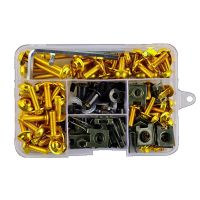 177Pcs Windscreen Cover Set Screws Fairing Set Screws Motorbike Accessories