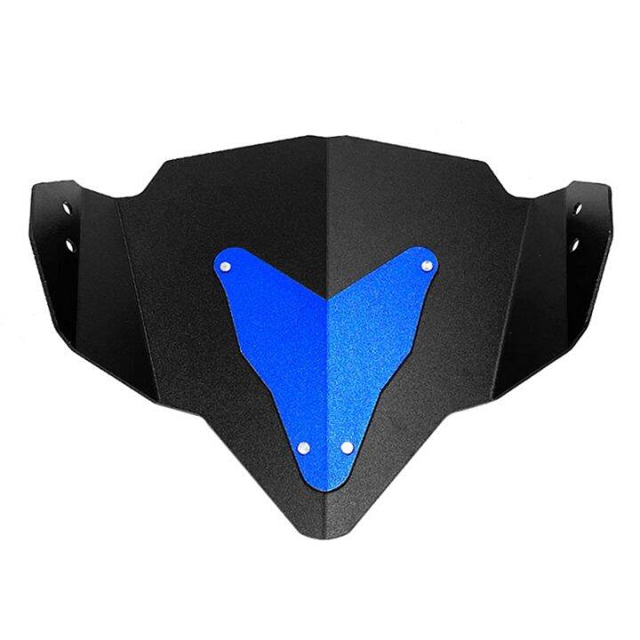 motorcycle-windshield-airflow-deflectors-shield-screen-with-bracket-for-yamaha-mt-03-mt25-fz03-2015-2016