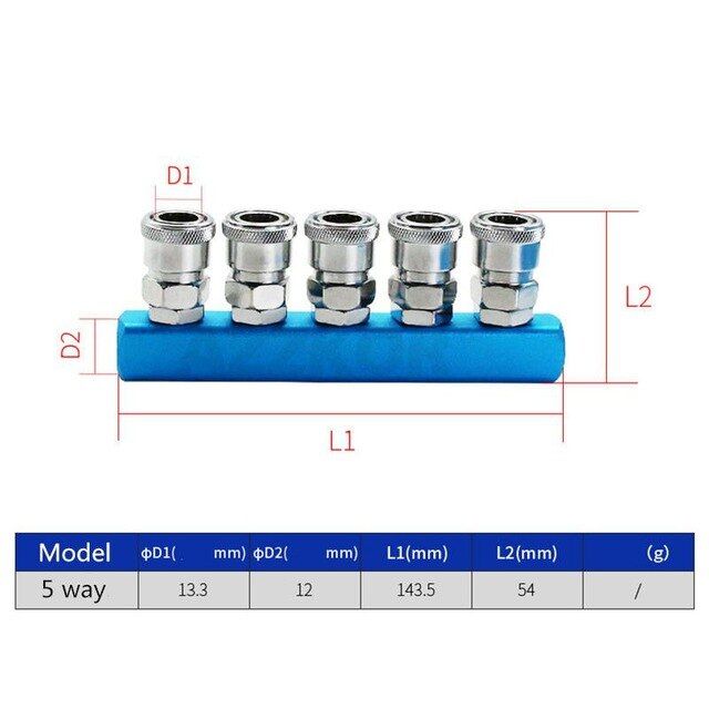 qdlj-pneumatic-fitting-1-4-self-locking-c-type-quick-connector-air-gas-distributor-for-pump-tool-coupler-manifold-multi-splitter