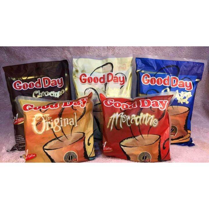 ♤Good Day Coffee 3 in 1 instant coffee30pcs per pack Lazada PH