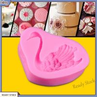 【Ready Stock】 ๑☞♦ C14 [biling] Swan 3D Silicone Mold Sugarcraft Fondant Cake Chocolate Decor DIY Baking Tool