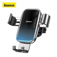 baseus อุปกรณ์เมาท์ขาตั้งโลหะ หมุนได้ 360 องศา สําหรับวางโทรศัพท์มือถือติดในรถยนต์a a