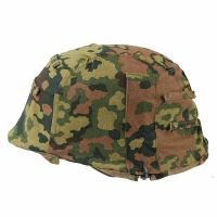 tomwang2012. WWII German ELITE M35 Reversible Helmet Cover Spring And Fall Oak Camo MILITARY War Reenactments