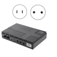 Portable Mini UPS Uninterruptible Power Supply POE5V9V12V for WiFi, Router Backup Power Adapters 10400MA