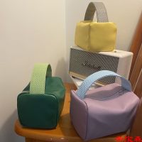 [COD] New Color Leather Large Capacity Storage Finishing Toiletry